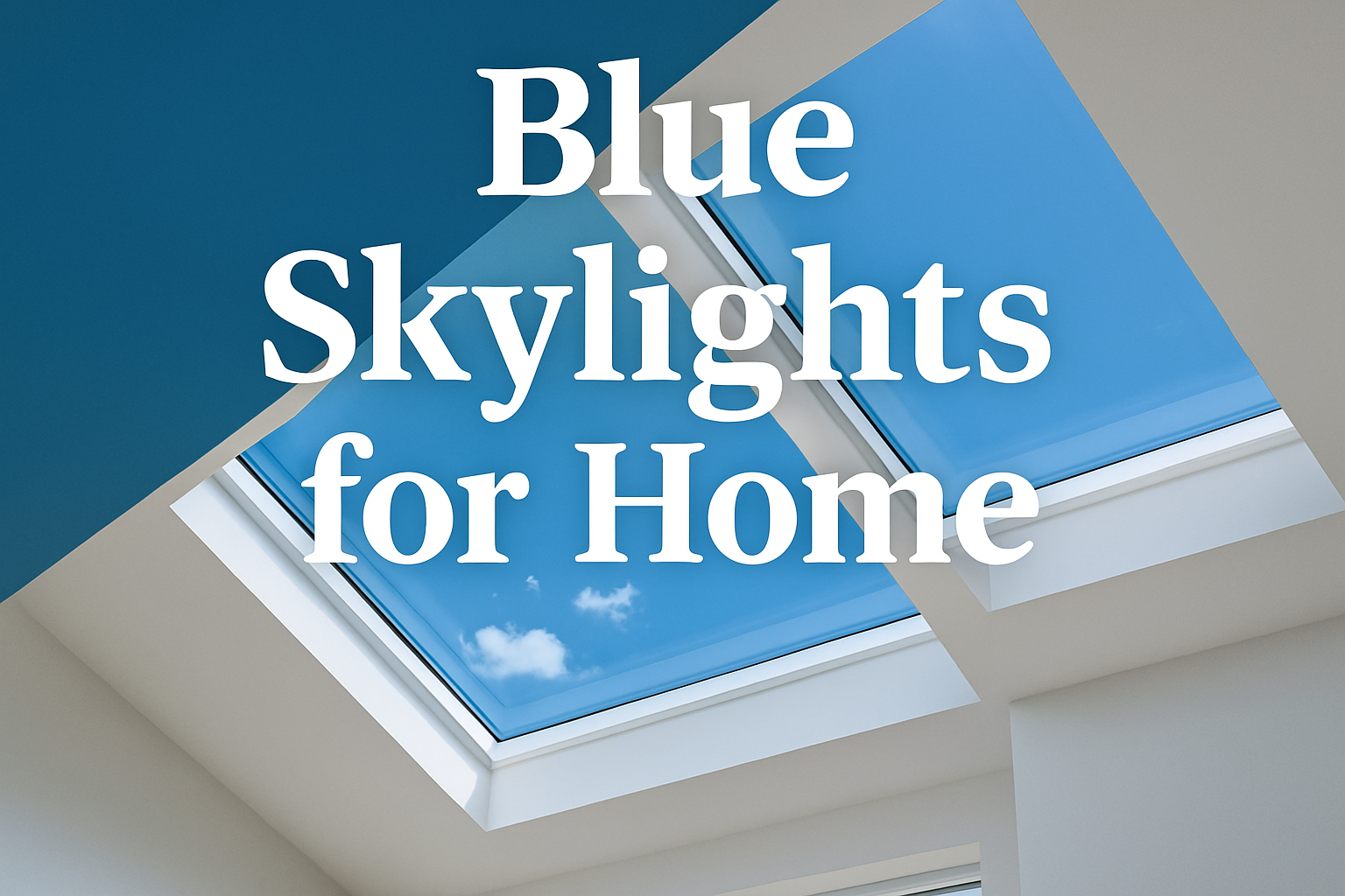 Blue Skylights for Home