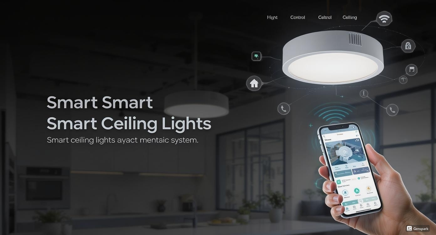 Top Smart Ceiling Lights for Home Automation 2025