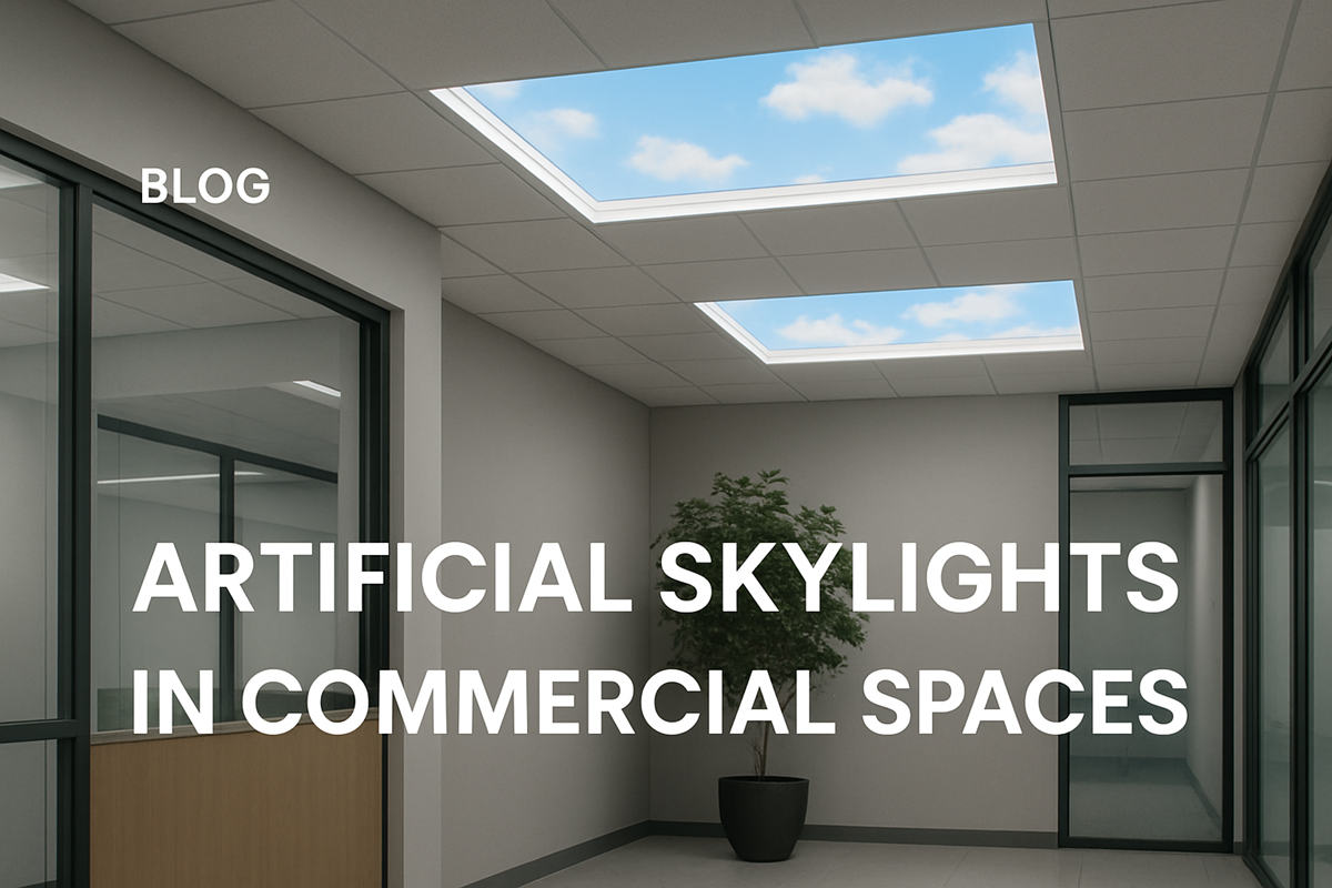 LED Artificial Skylights: Lighting Up Commercial Spaces