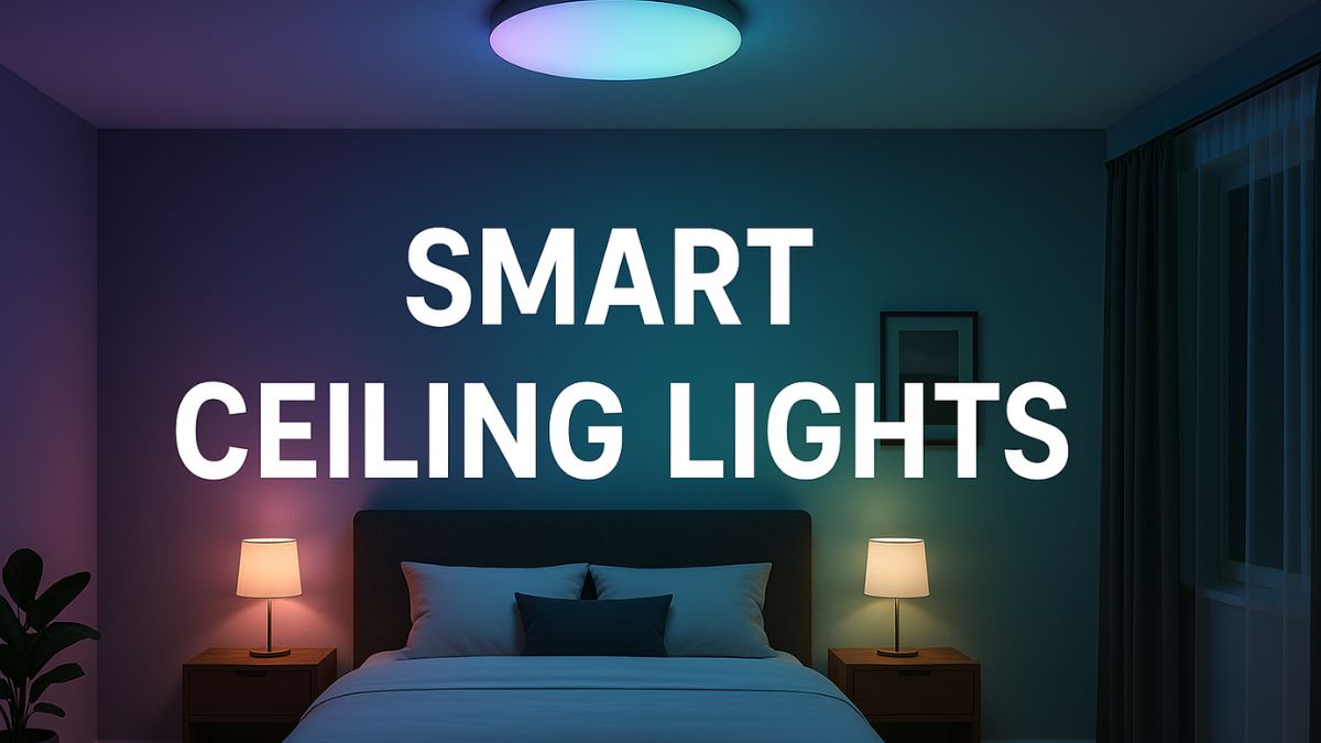 Comparison of top modern smart ceiling lights in 2025