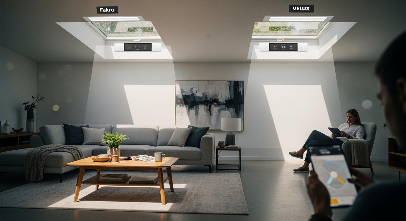 Which Is Better for Smart Home Skylights, Fakro or Velux