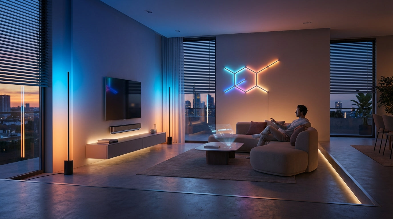 The Future of Lighting Controls: Voice vs. App vs. Motion