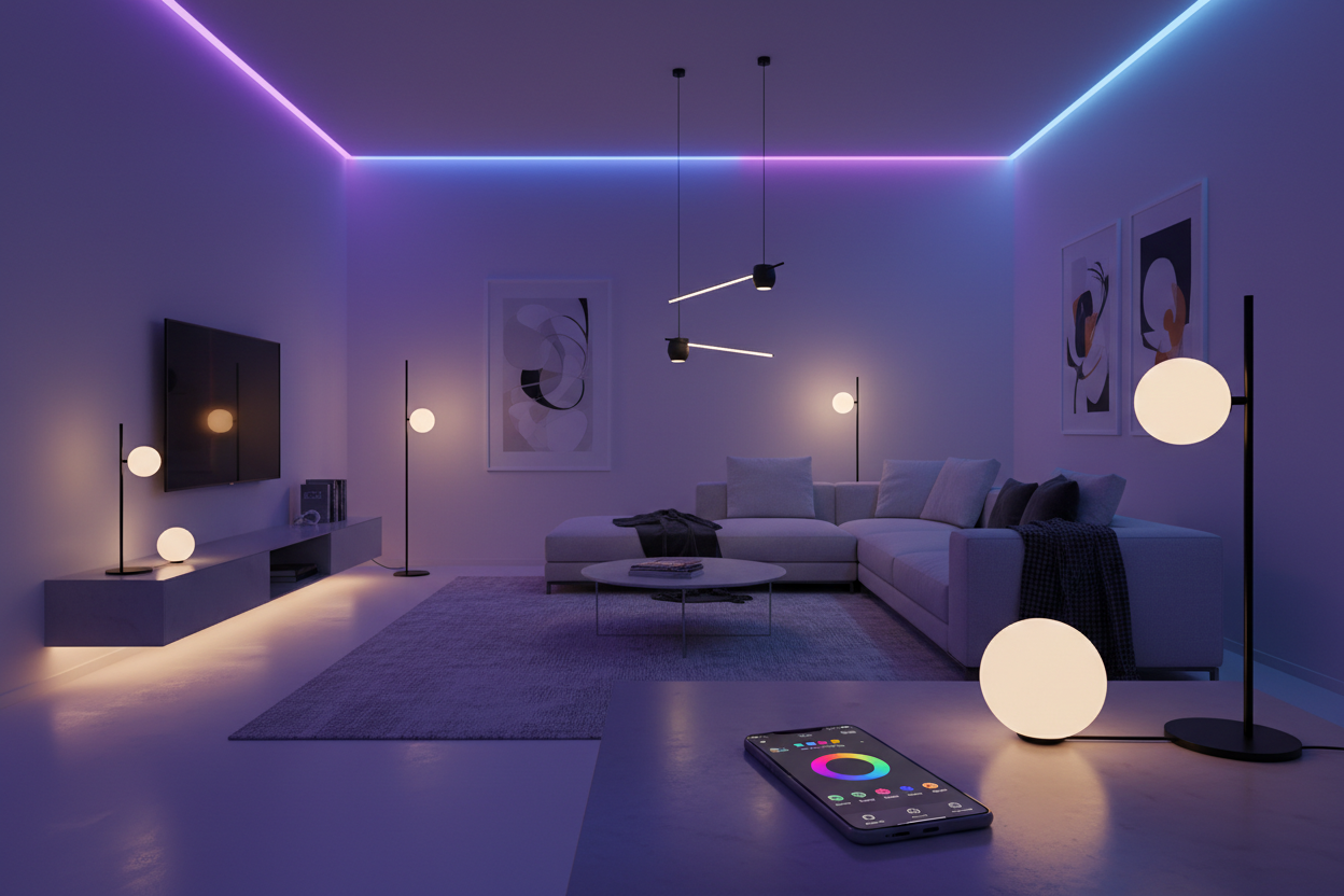 How to Set Up Smart WiFi Ambient Lighting in Your Home Step by Step