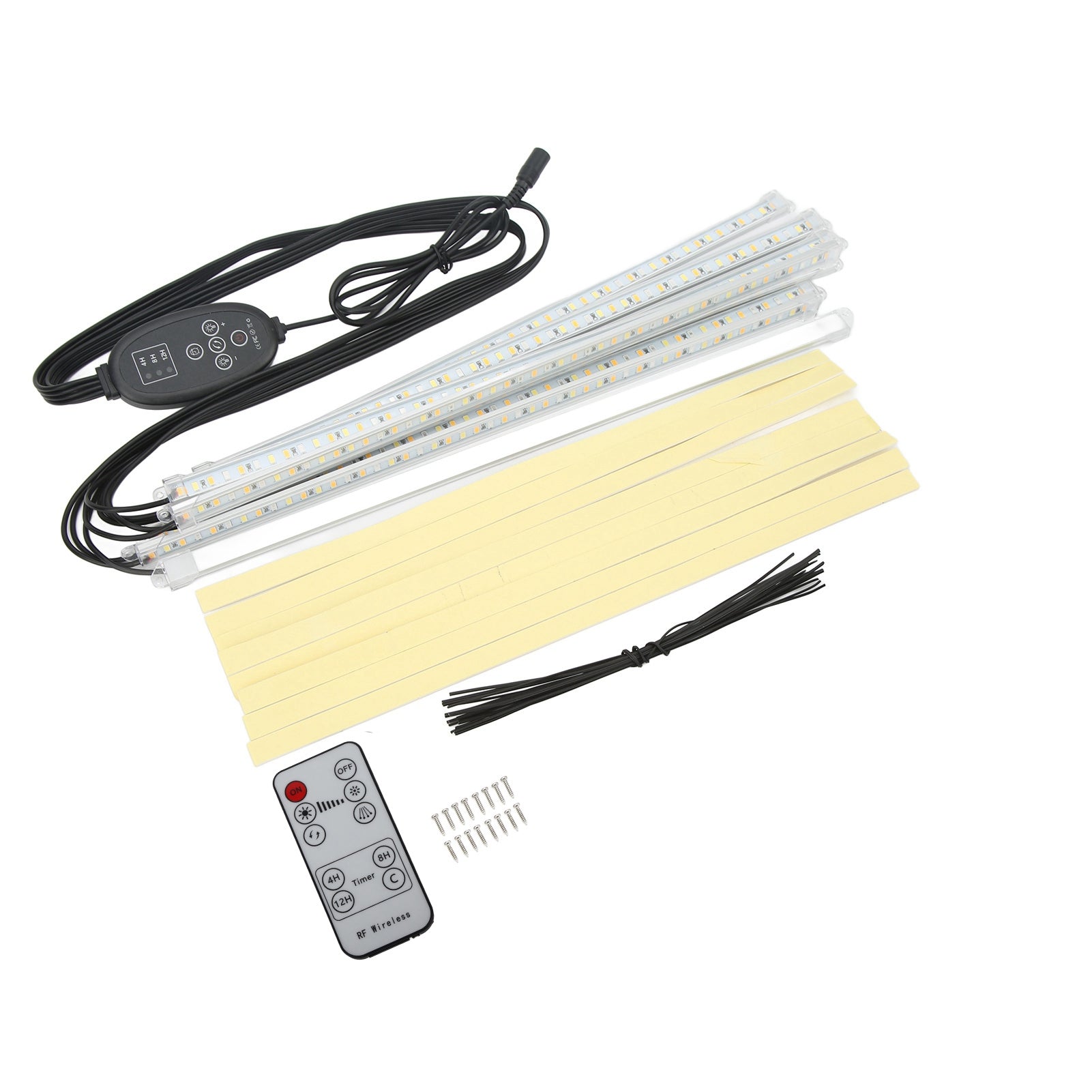 Full Spectrum LED Plant Grow Light with Timer & Dimming, 100-240V EU Plug