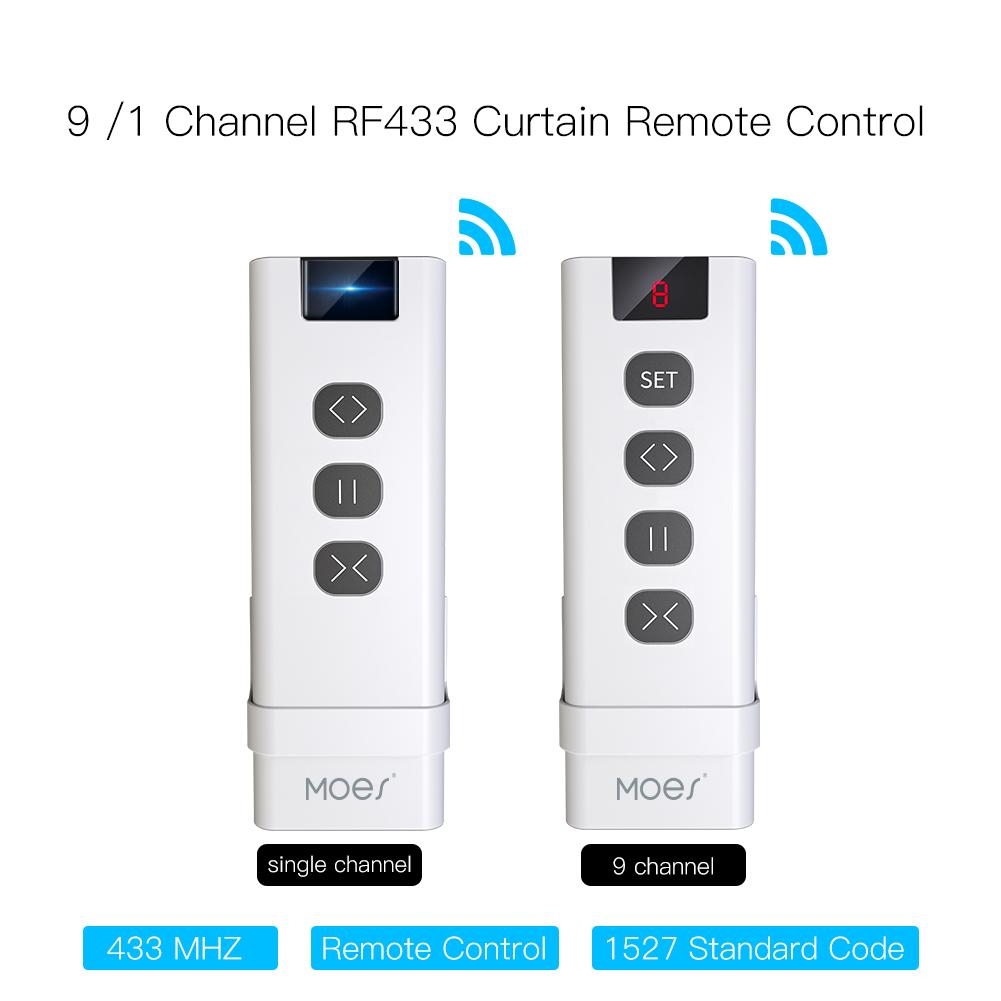 Smart RF433 Transmitter Remote for Curtain | LumiMuse