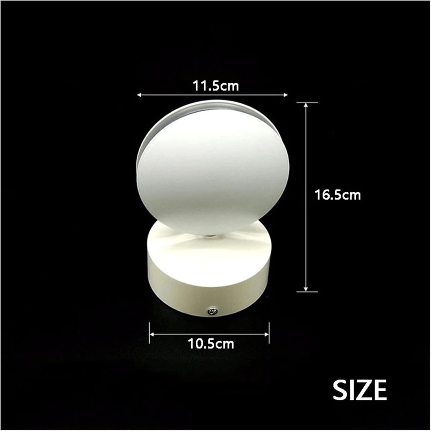 10W RGB Window Sill Wall Light – 360° LED Spotlight for Bars, Hotels, Corridors & Door Frames | 7-Color Wall Sconce for Modern Ambient Lighting -Pack of 10