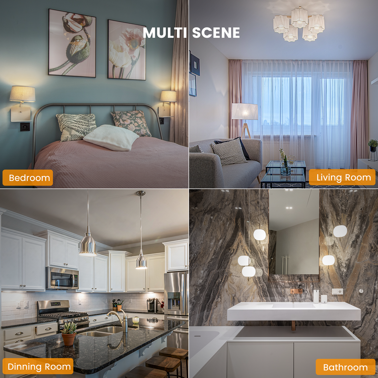 Lumimuse Smart Dimmable Bulb W3- 4pack