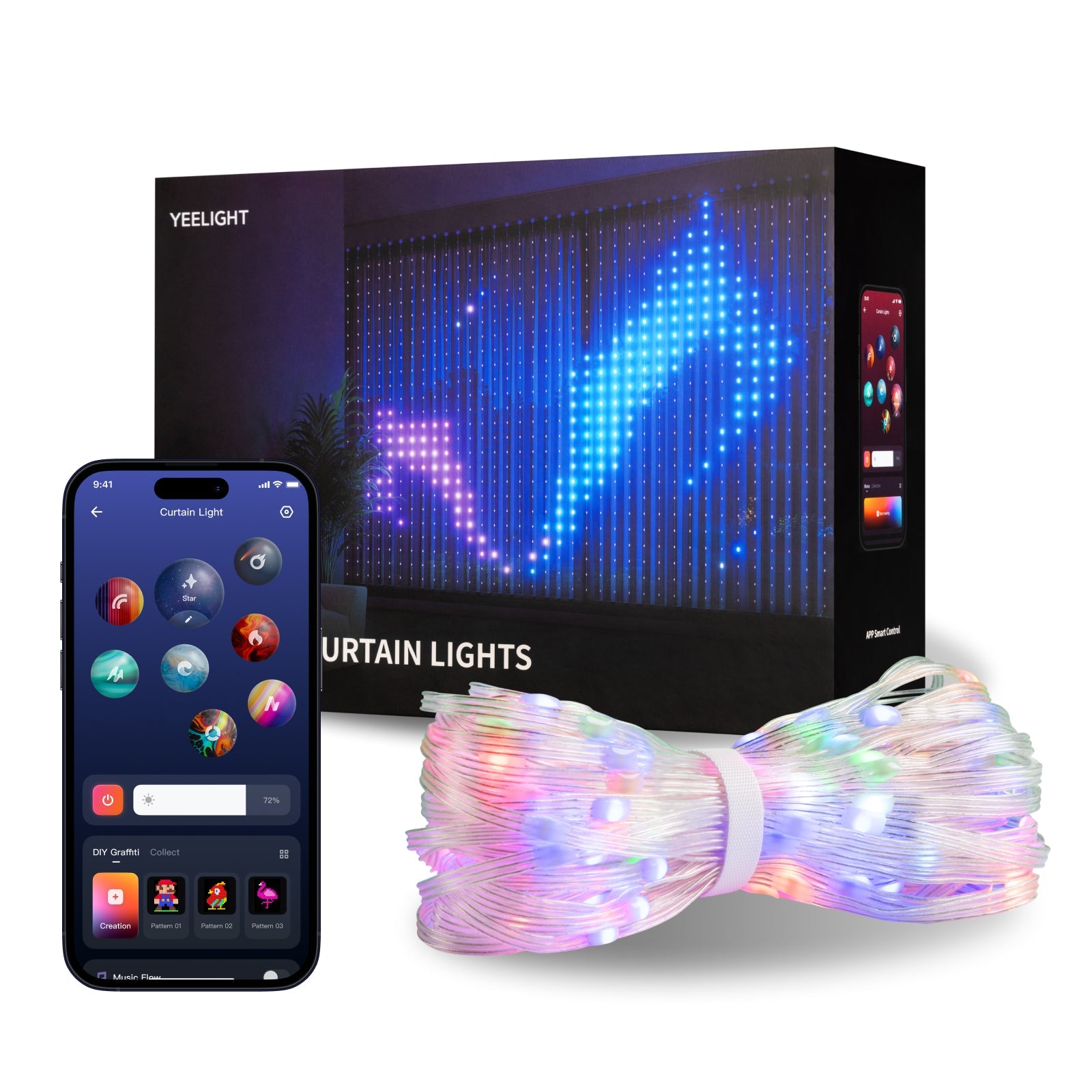 Lumimuse Curtain Lights