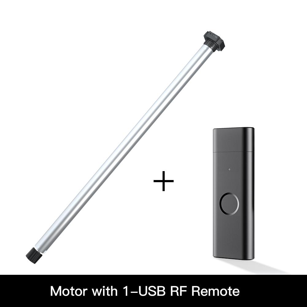 Rechargeable Tubular Roller Blind Motor RF433 Remote Control - A Pack of 3 Boxes