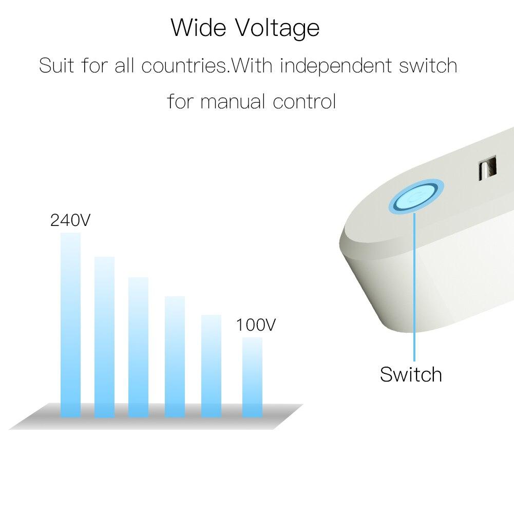 ZigBee3.0 Dual USB Wireless Socket Plug 2MQTT Setup Available