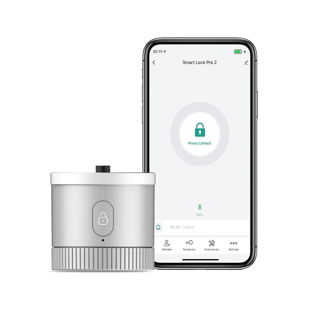 ¡¾US Version¡¿ LumiMuse Bluetooth Smart Door Lock Bank-grade AES128 Bit and TLS Encryption Bluetooth Sensor APP Remote Unlocking Scene Linkage
