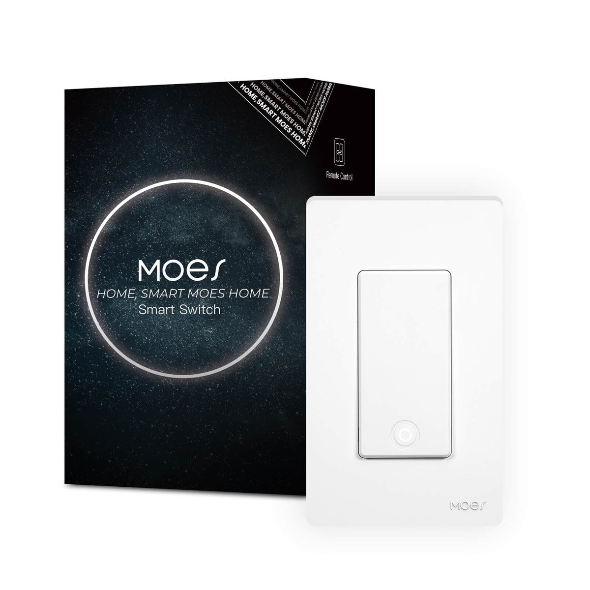 LumiMuse Star Ring 2nd Generation Smart Single Pole 3 Way WIFI Switch 1/2/3/4 Gang