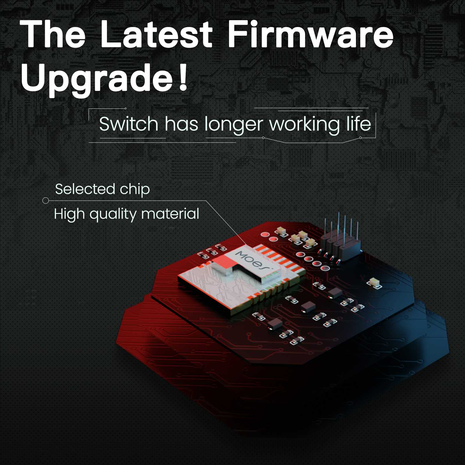 LumiMuse Star Ring ZigBee Smart Light Switch Single Pole, No Neutral Required, No Capacitor