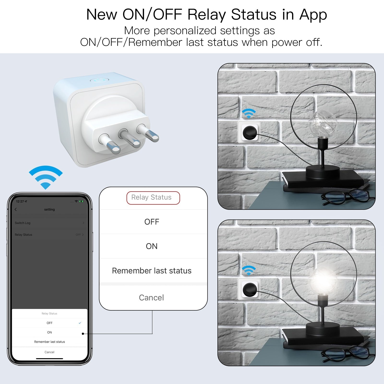 LumiMuse WiFi Smart Socket Power Plug(Type L) Italian 16A Energy Monitor