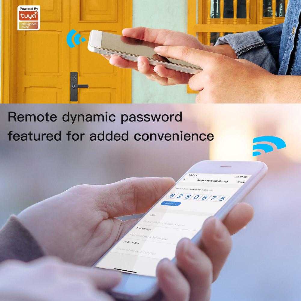 WiFi Security Intelligent Multiple Unlocking Fingerprint Smart Lock