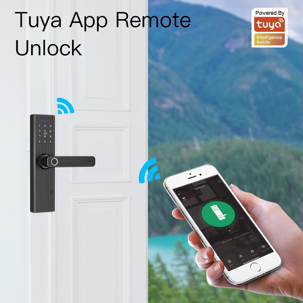 WiFi Security Intelligent Multiple Unlocking Fingerprint Smart Lock