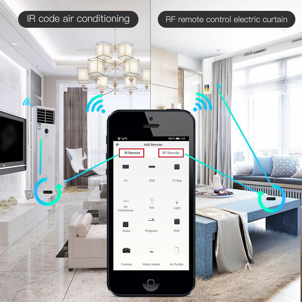 Newest Smart WiFi RF IR Universal Remote Controller Blaster Appliances