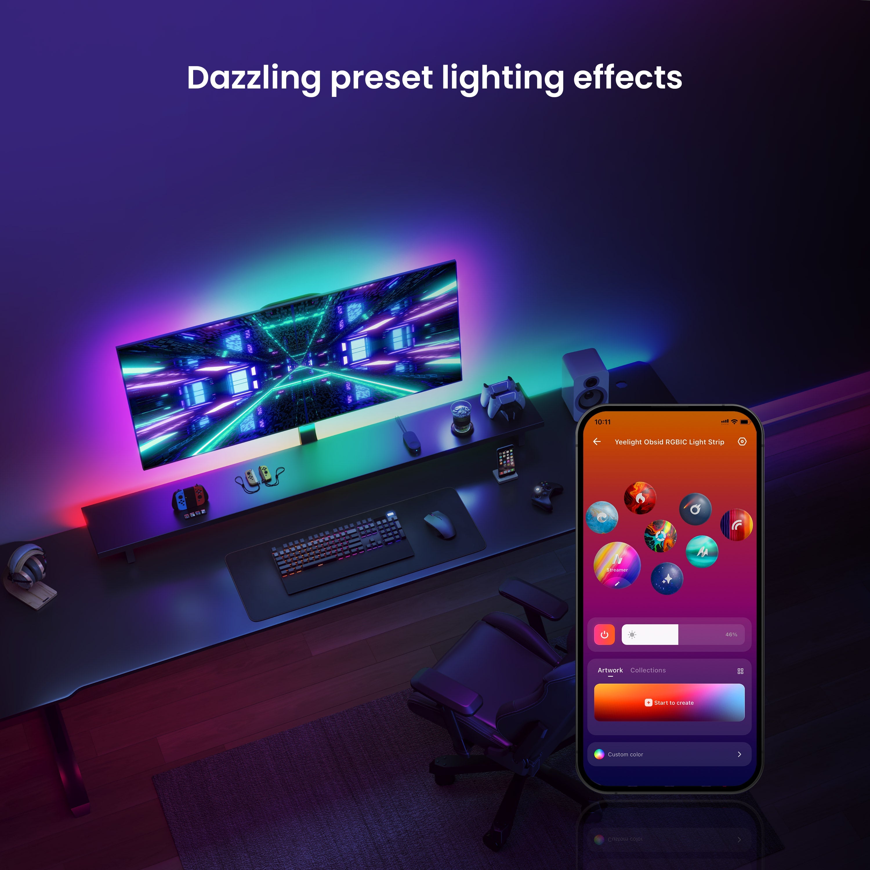 Lumimuse Obsid RGBIC Light Strip