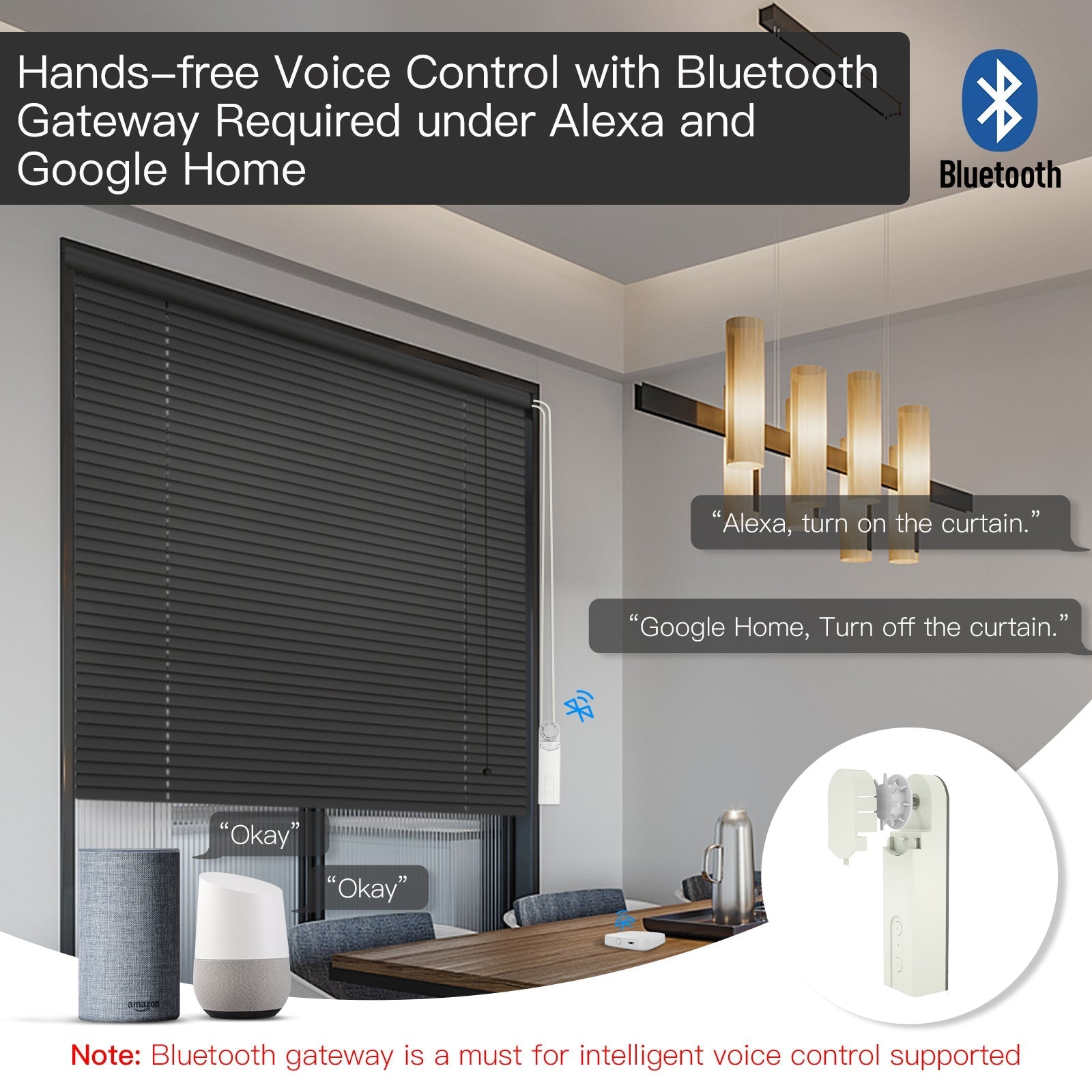 Bluetooth Smart DIY Motorized Roller Blinds/Shades Drive Motor