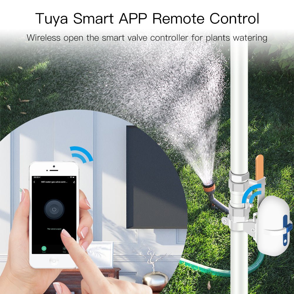 ZigBee Smart Water Gas Pipeline Auto Shut OFF Valve Controller