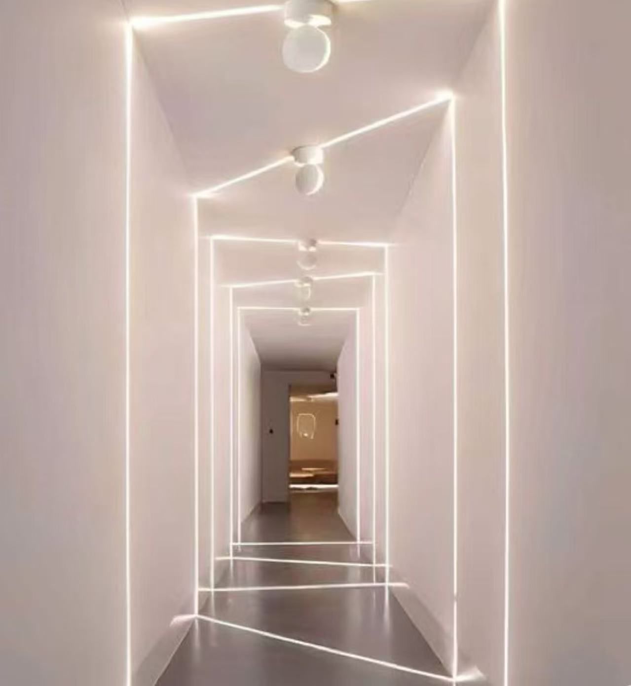 10W RGB Window Sill Wall Light – 360° LED Spotlight for Bars, Hotels, Corridors & Door Frames | 7-Color Wall Sconce for Modern Ambient Lighting -Pack of 10