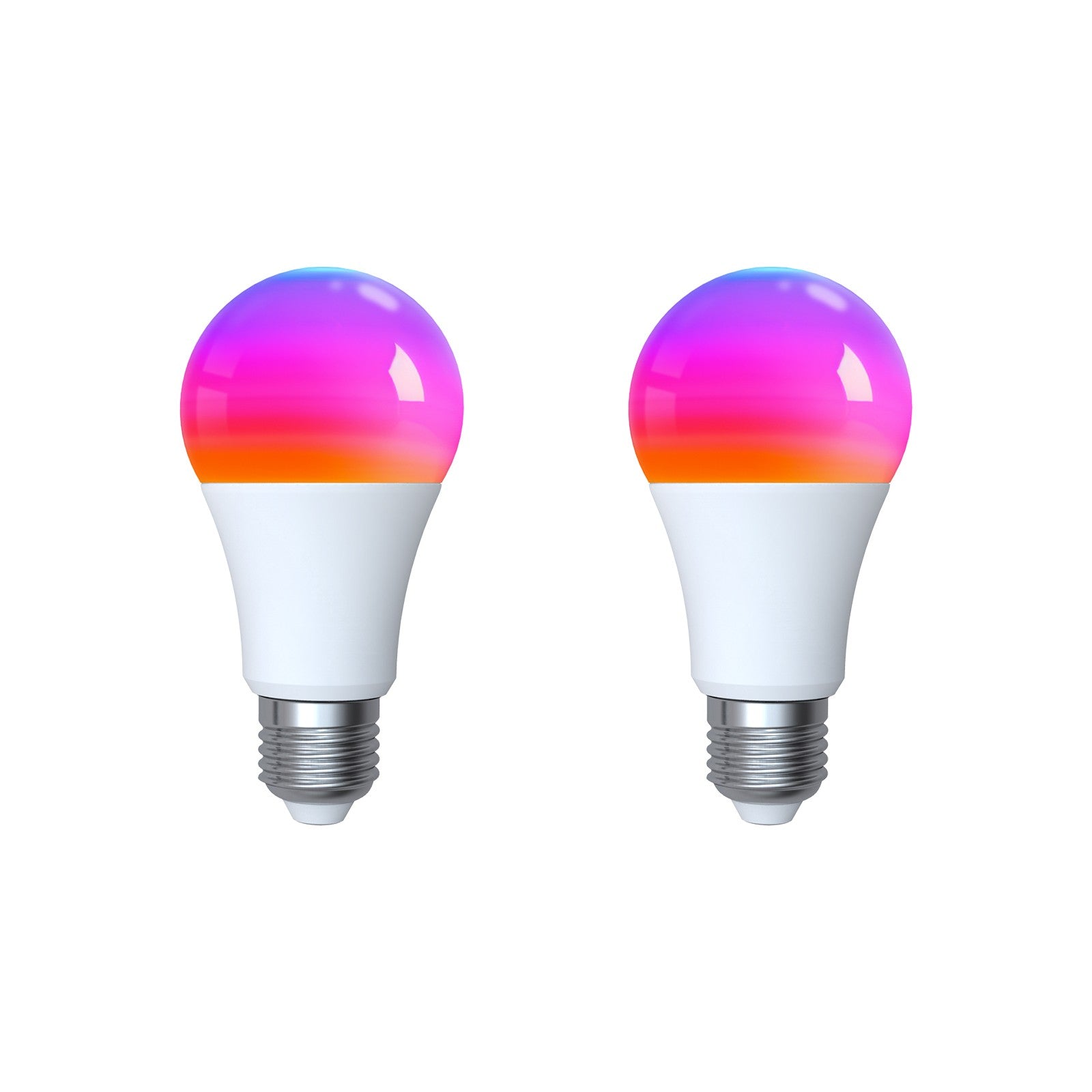 Tuya Matter WiFi Smart LED E27 Dimmable Light Bulbs RGB 2700K-6500K W+C