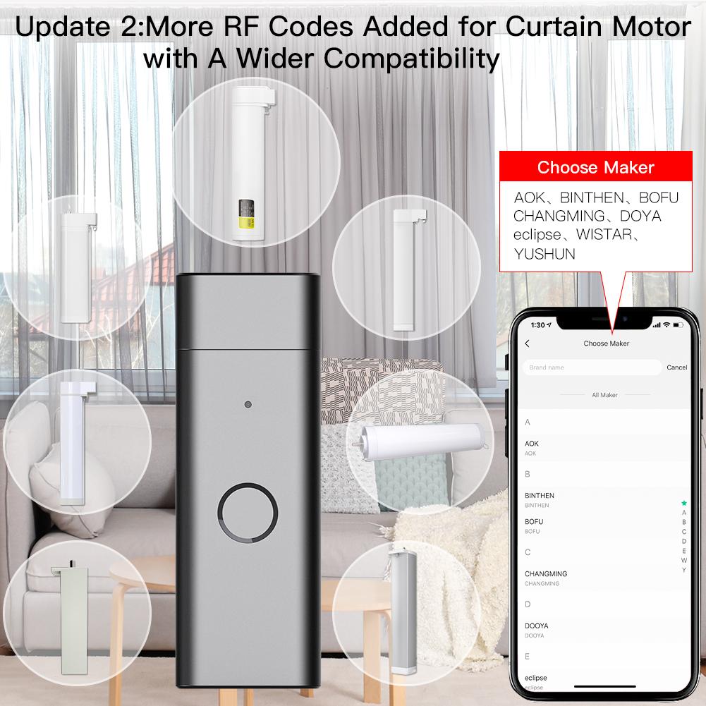 WiFi IR+RF Tuya Smart Remote Controller Wireless USB Controller for TV Fan