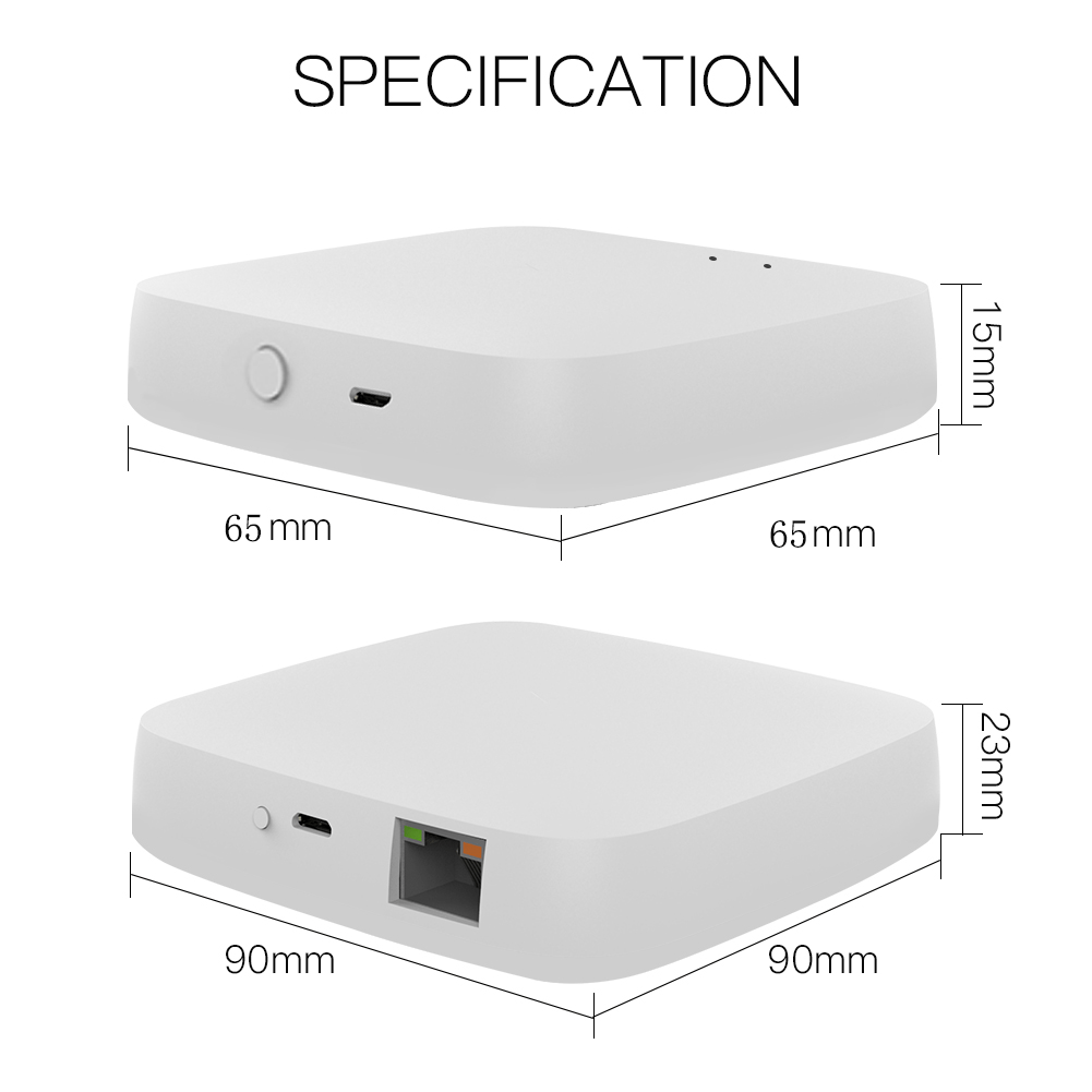Tuya ZigBee Smart Gateway Hub Smart Home Automation for All Tuya ZigBee3.0 Smart Products