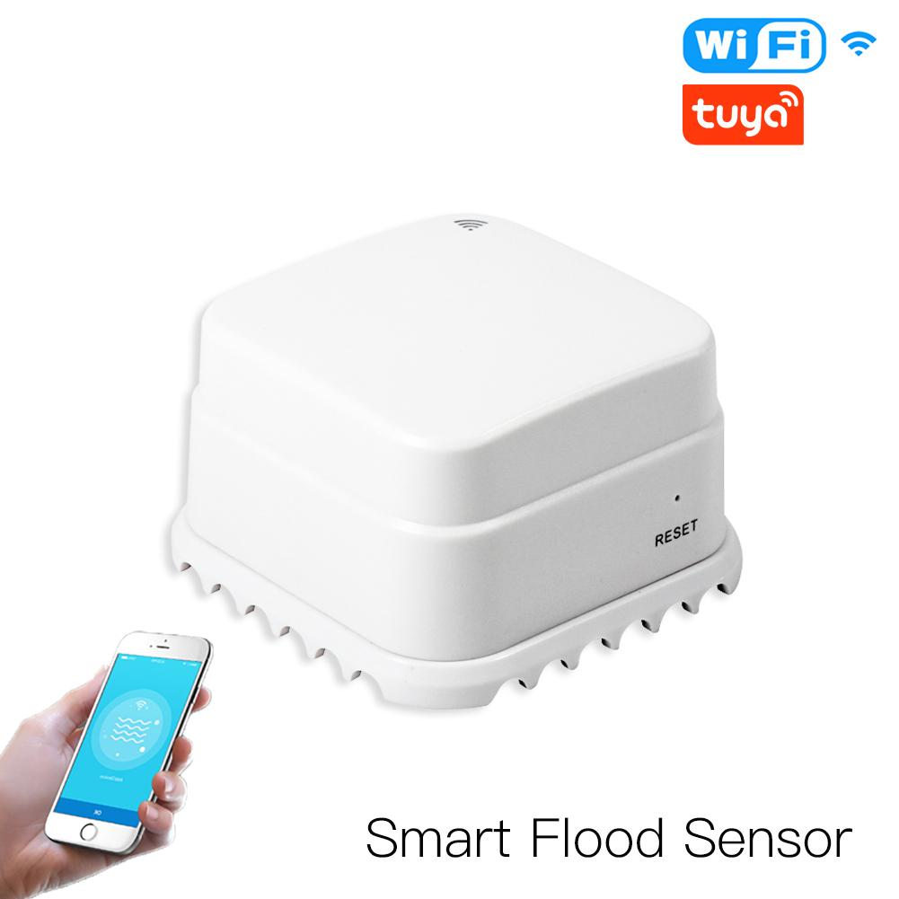 WiFi Smart Water Leak Detector Battery Version Water Leakage Detector