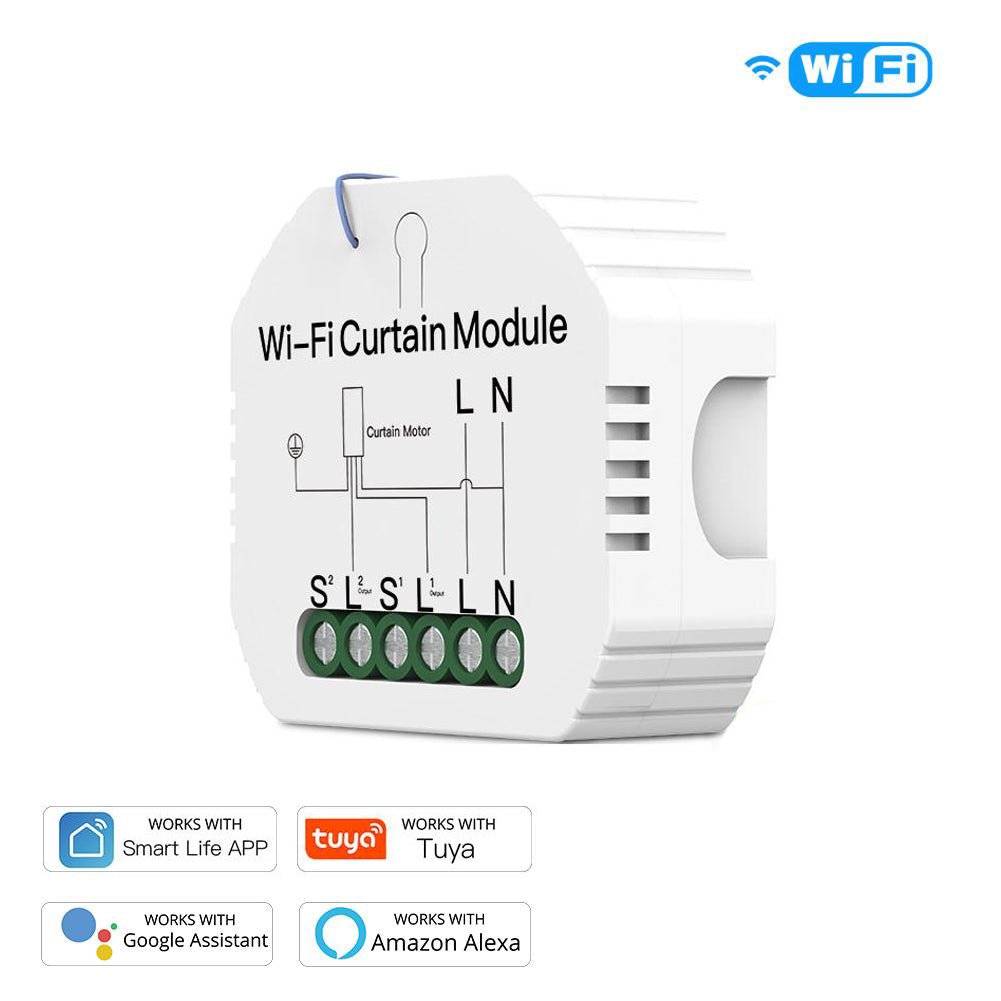LumiMuse WiFi Mini DIY Smart Curtain Switch Module APP Voice Control Electric Curtain Motor Relay
