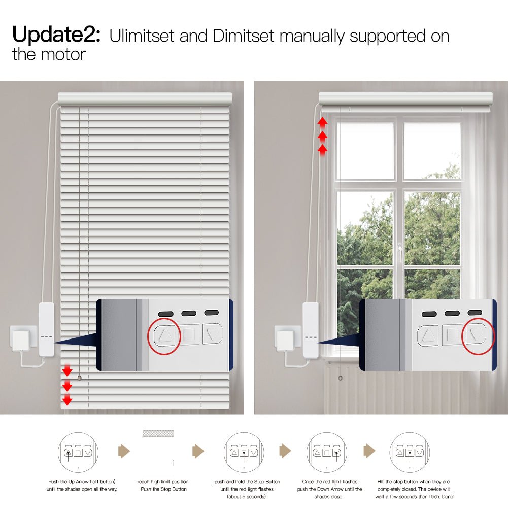 Wi-Fi Chain Roller Blind Motor with RF Remote - UK Option Available