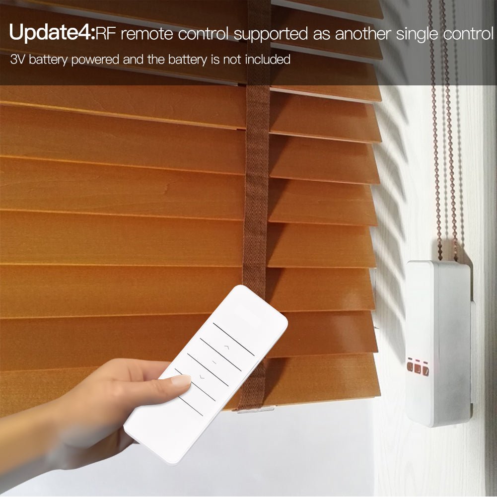 Wi-Fi Chain Roller Blind Motor with RF Remote - UK Option Available