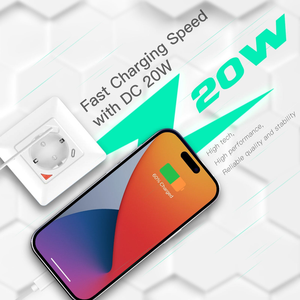 Wi-Fi Wall Socket with USB Charging — EU Option