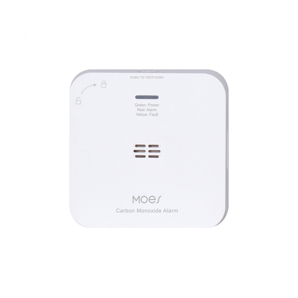 ZigBee CO Detector Alarm Wireless Gas Leak Carbon Monoxide Sensor | LumiMuse