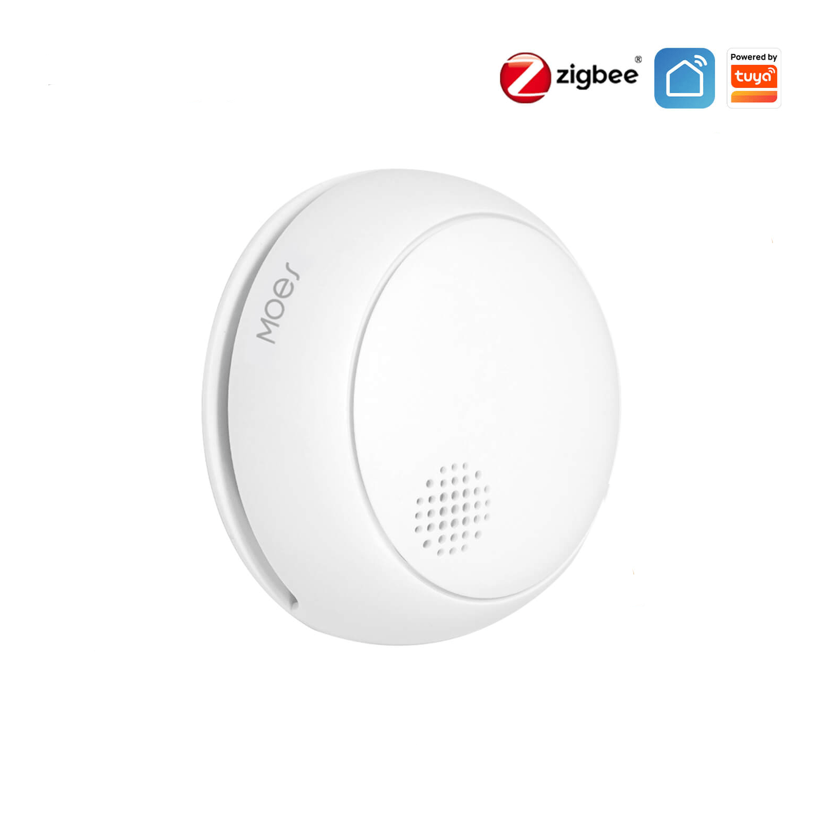 ZigBee Wireless Smart Smoke Detector Fire 85dB Sound Alarm Siren Sensor | LumiMuse