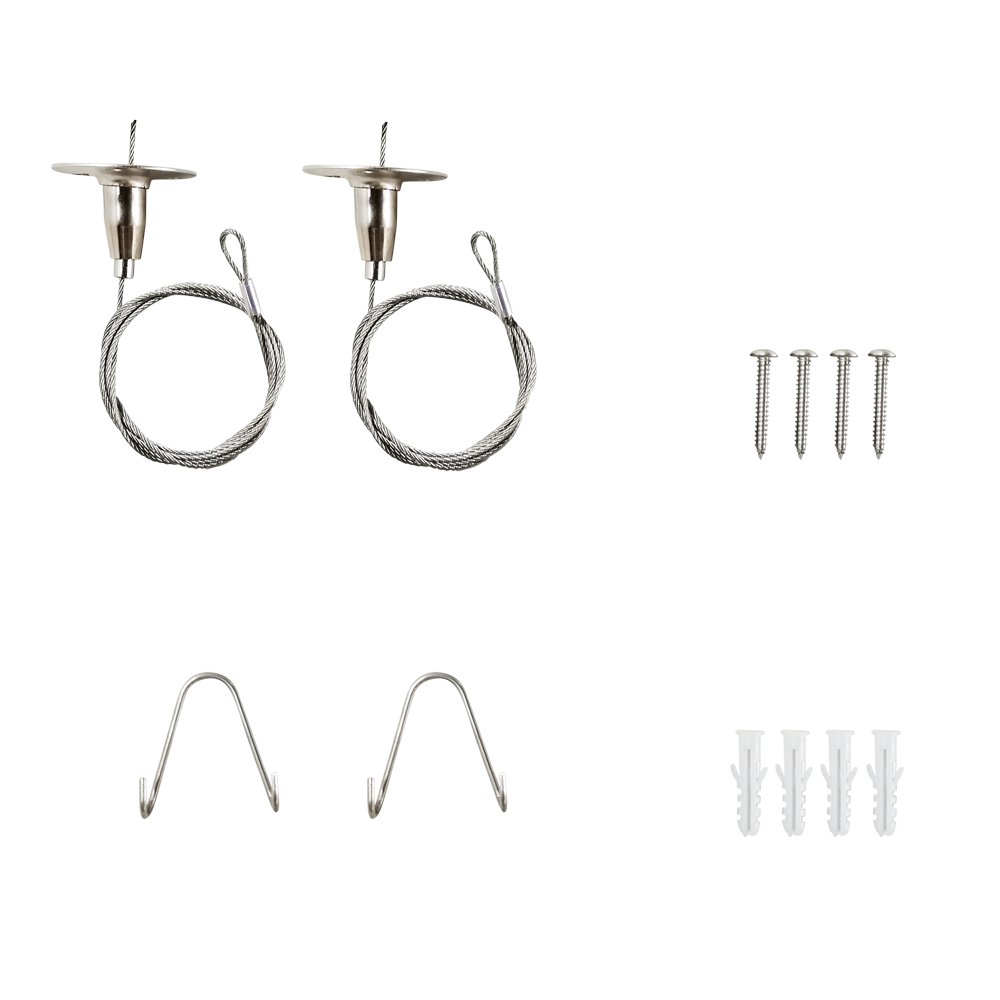 Suspension Mounting Kits For SL0302 Series LED Strip Light Fixtures