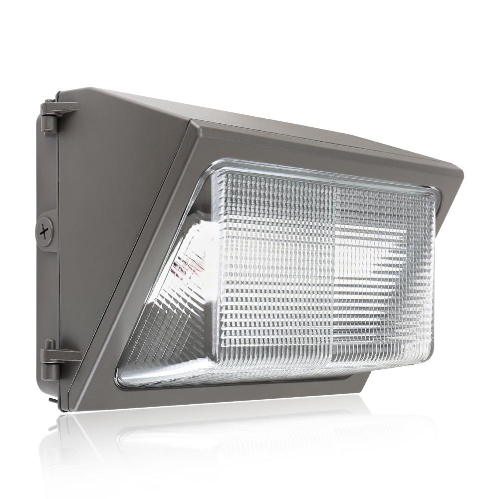 LumiMuse LED Wall Pack Light With Photocell - 60W - 120-277V - 8100 lumens - 5000K - 0-10V Dimmable - 250W Equal