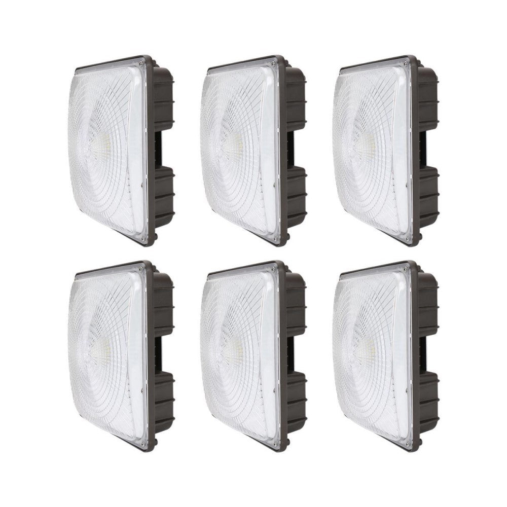 LED Canopy Area Light - 40W- 5450 Lumens - 5000K - Non-Dimmable - 150W Equal - Lumimuse