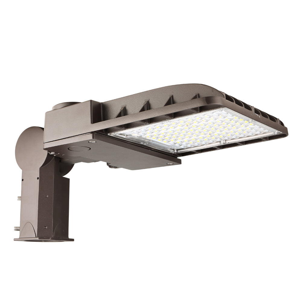 LumiMuse LED Outdoor Area Light - 100W - Type III - 120-277V - 13500 Lumens - 4000K - 250W Equal