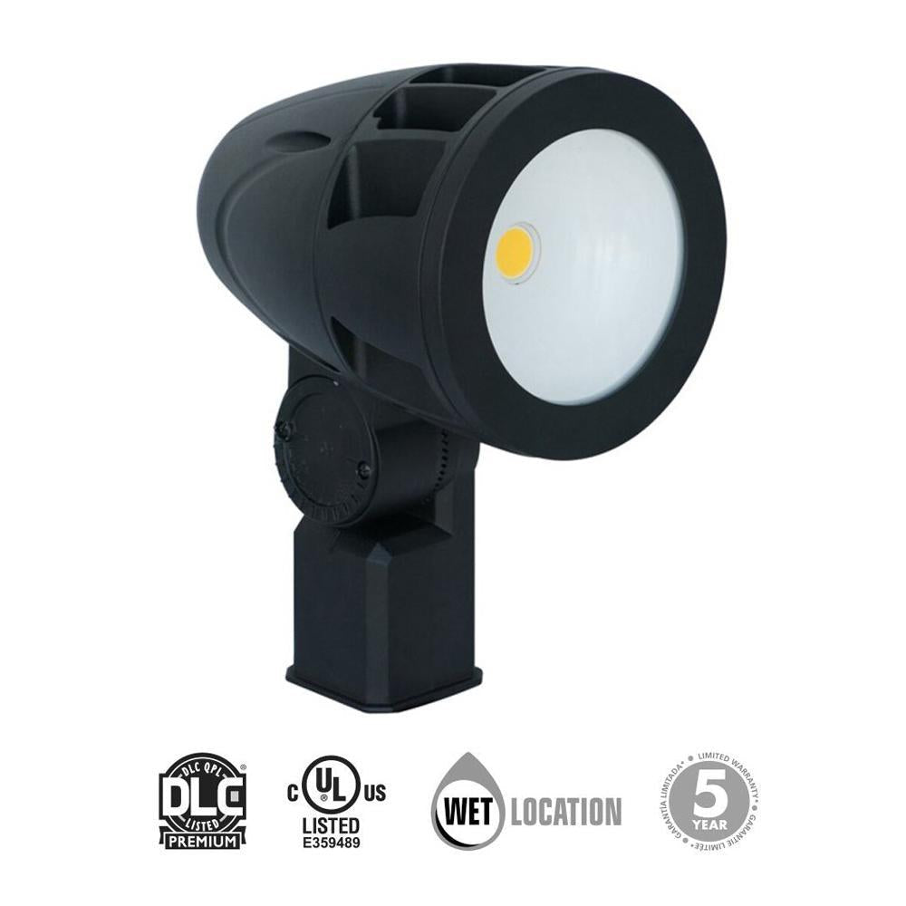 LED Outdoor Flood Light with Slip Fitter - 8475 Lumens - 4000K - 150W Equivalent - Lumimuse