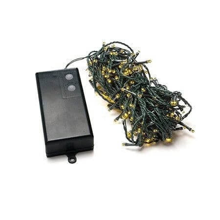 Warm White Battery Power Christmas Lights - Lumimuse