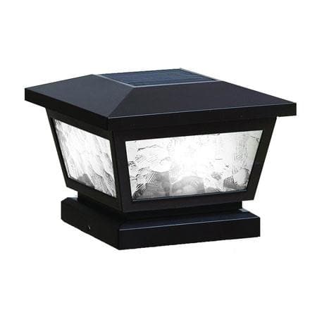 Lumimuse Fairmont Solar Cap Light - Black