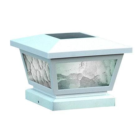 Lumimuse Fairmont Solar Cap Light - White