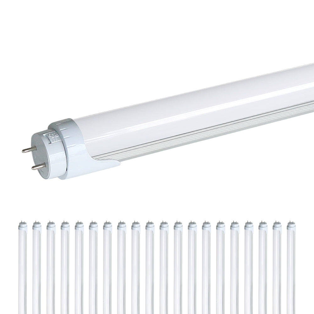 2200 Lumens - T8 4ft LED Tube Light - Ballast Bypass - Double Ended - 17W - 4000K - Lumimuse