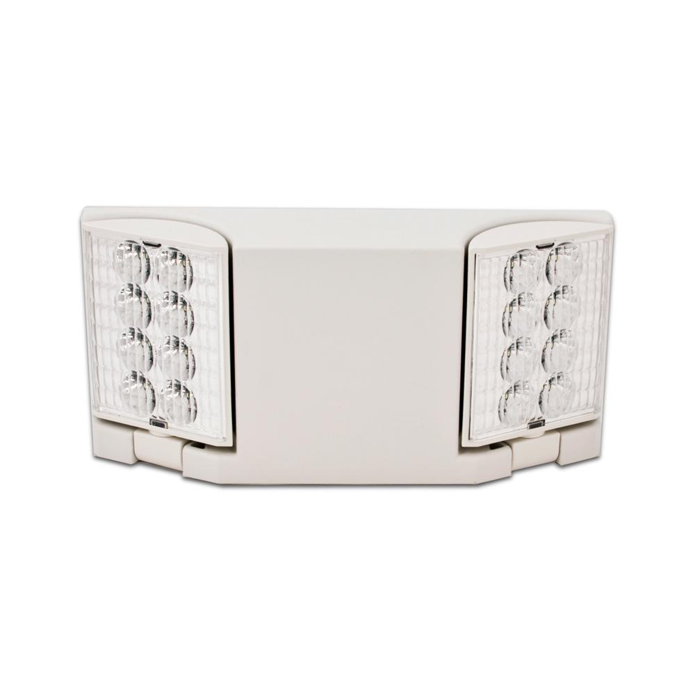 Dual Head LED Emergency Light with Battery Backup - 2.1W - Lumimuse