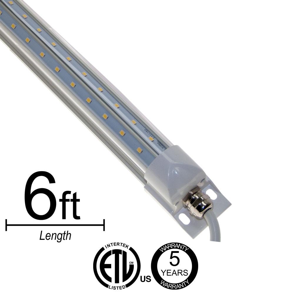 LED One Distribution T8 6Ft LED Cooler Tube Light 30W 3900 lumens 5000k Not Dimmable IP54 - Lumimuse