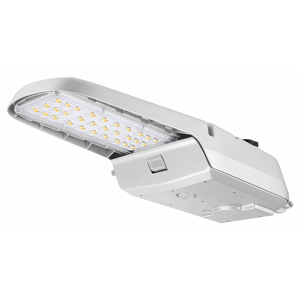 70W LED Roadway Light - Cobra Head Design - 9900 Lumens - Dusk to Dawn Photocell - 4000K - Equivalent to 250W - Lumimuse