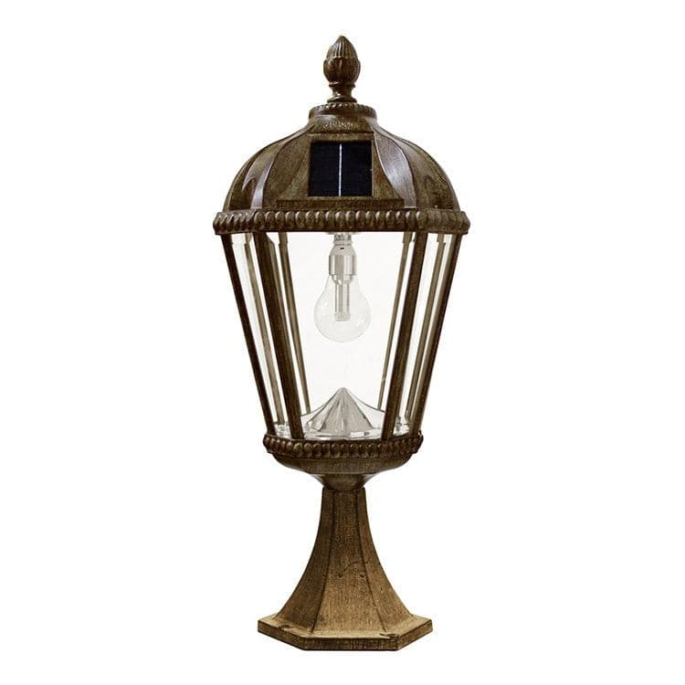 Lumimuse Royal Solar Flat Mount Patio Lamp
