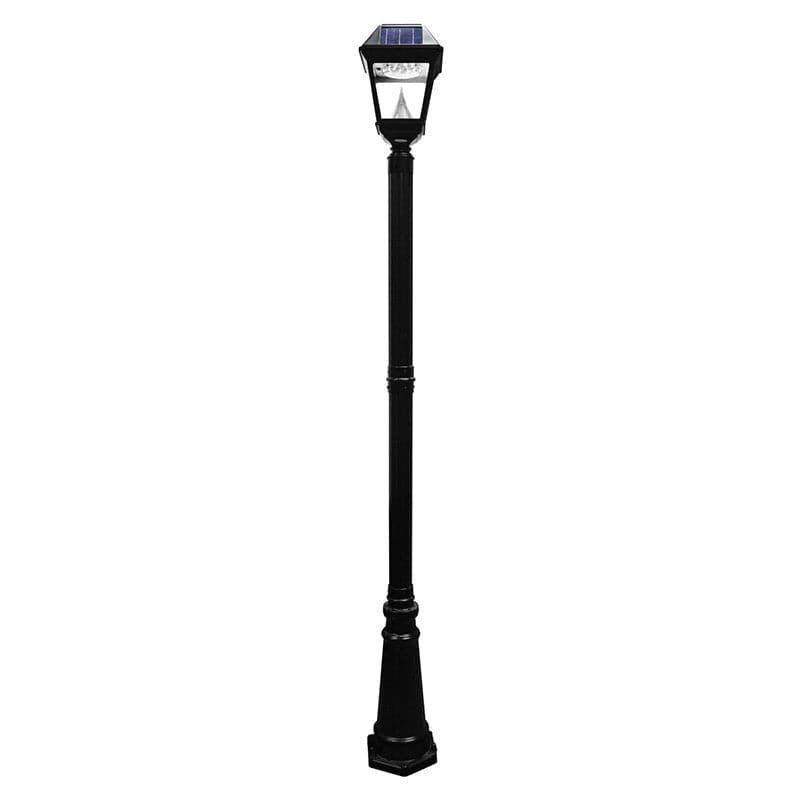 Lumimuse Imperial III Solar Lamp Post Light | Bright & Warm White in One
