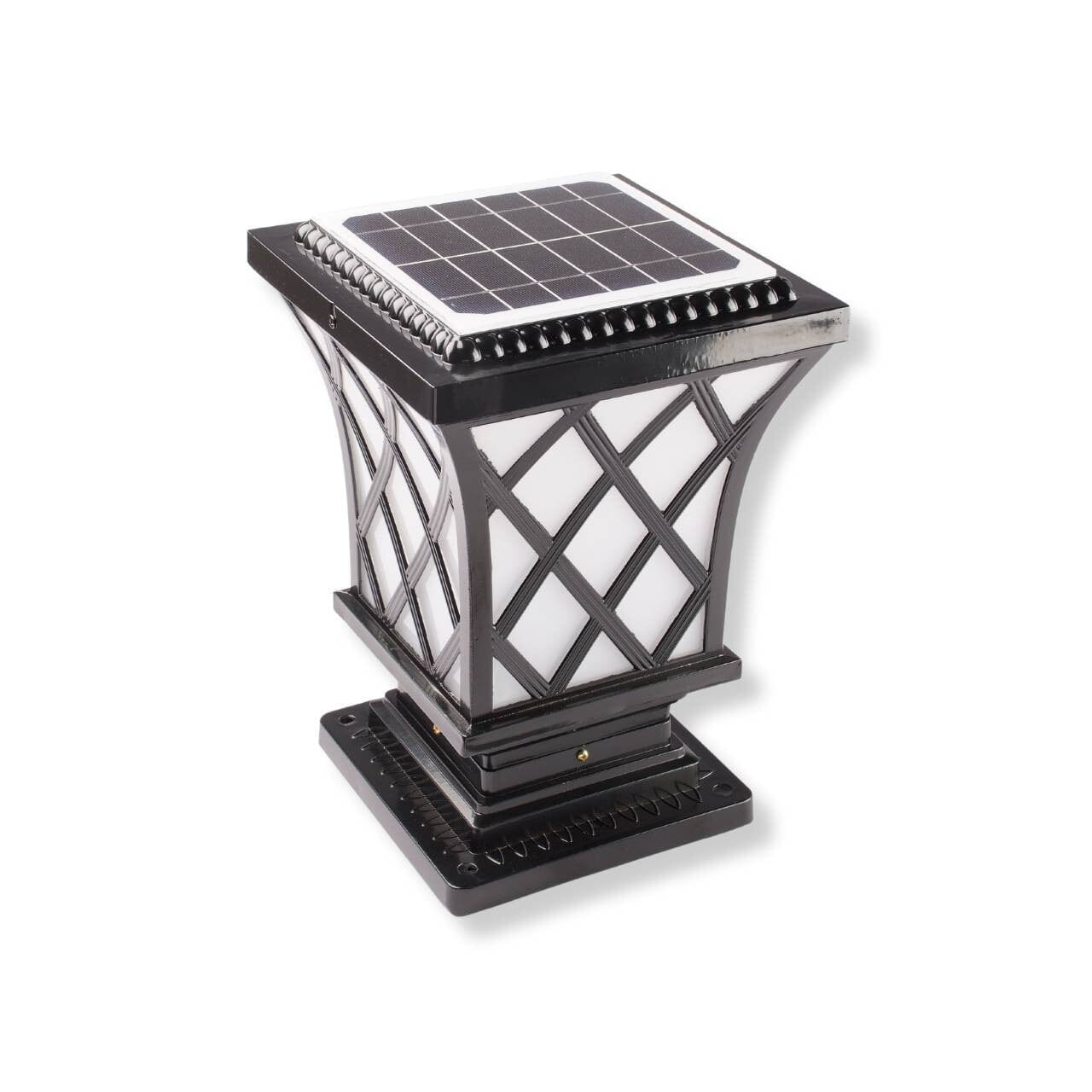 Lumimuse Solar Premium Pillar Light - Available in Bronze or Black - 3-in-1 model